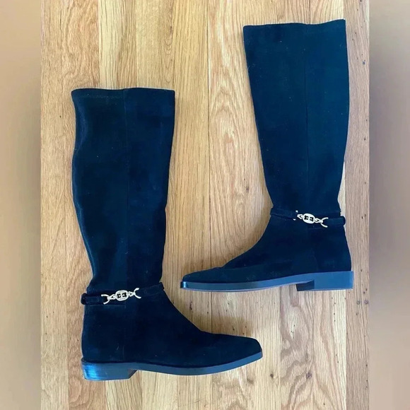 Sam Edelman Clive Suede Knee High Riding Boot - Picture 3 of 6